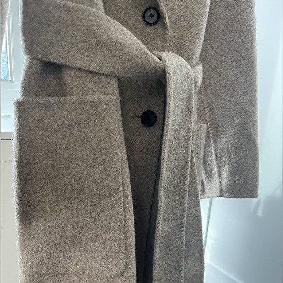 Double side reversible 100% wool coat - Picture 8 of 11